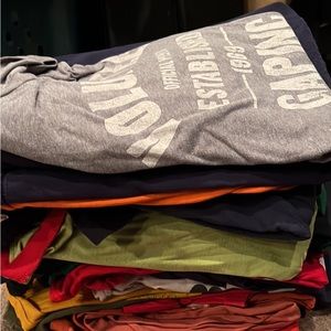 Mens Jammie bottoms and regular tshirts